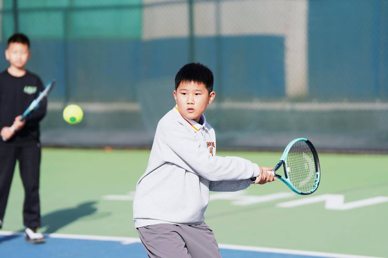 2025年惠济区中小学生网球比赛开拍