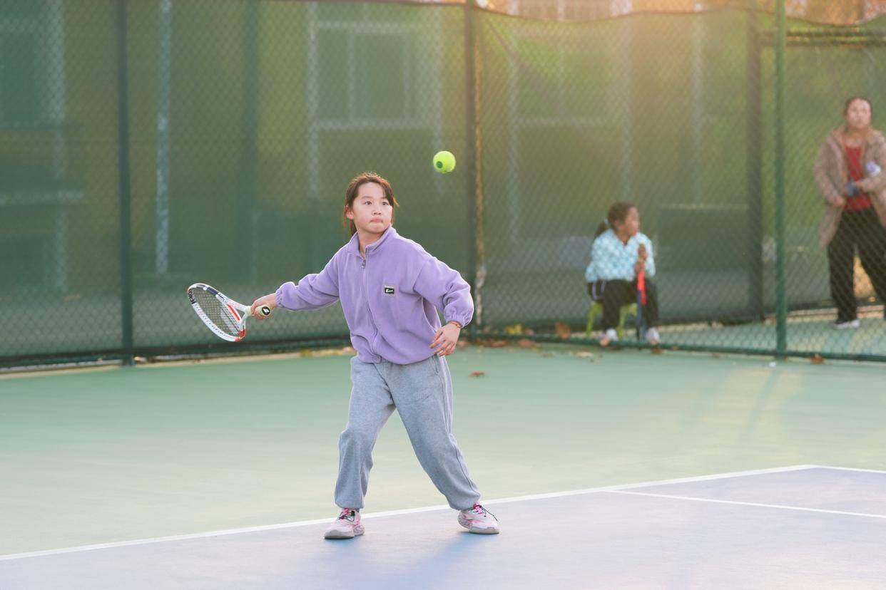 2025年惠济区中小学生网球比赛开拍