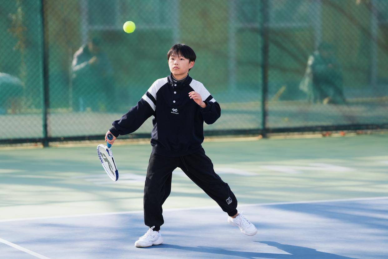 2025年惠济区中小学生网球比赛开拍