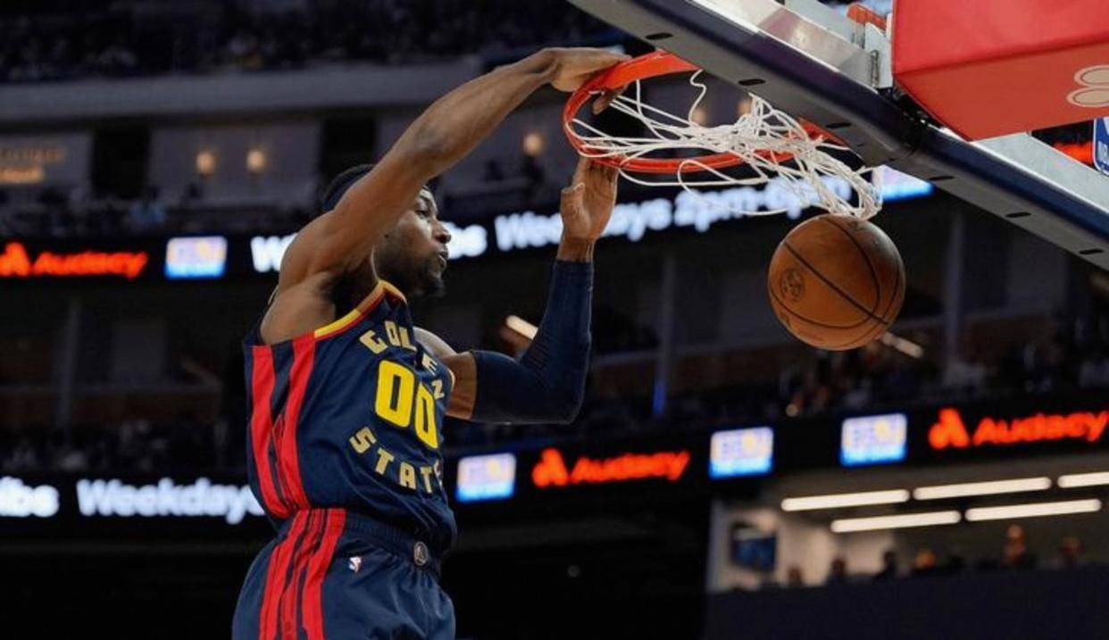 电话打来，库明加当场石化，勇士将他送到了从未联系过的亚特兰大，而那里早已有竞争者等待他